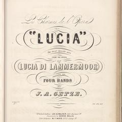 Lucia no. 1