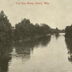 The Fox River, Omro, Wisconsin