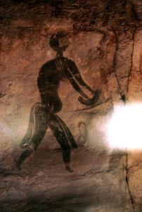Petroglyph : Human Figure with Loin Cloth
