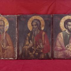 Three icons at the Prophet Elias Skete