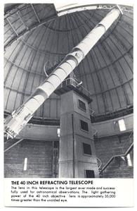 40 inch refracting telescope, University of Chicago, Yerkes Observatory