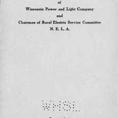Rural electrification