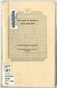 The town of Norway, then and now : a bicentennial project