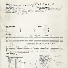 Site 1170: Kenosha County, Township 1N, Range 23E, Section 29; Township 1N, Range 23E, Section 20