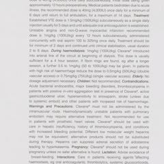 Clexane advertisement