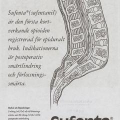 Sufenta advertisement