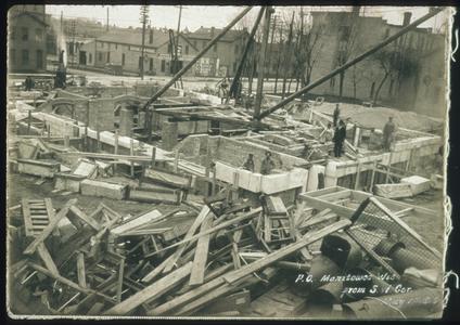 Post Office Construction May 1910