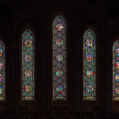 Hereford Cathedral Lady Chapel east windows