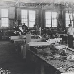 Pattern-making shop at McDougall Duluth