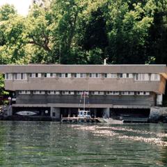 The Laboratory of Limnology viewed from Lake Mendota