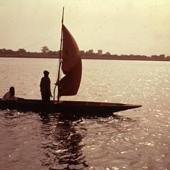 Boat Crossing the Senegal River