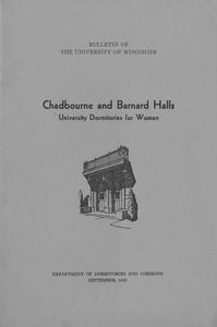 Chadbourne and Barnard Halls : University dormitories for women