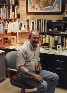 Ed Dommisse in his office
