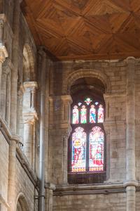 Peterborough Cathedral north transept clerestory