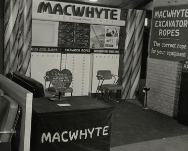 MacWhyte exhibition booth