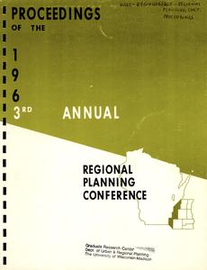 Regional planning conference proceedings of the Southeastern Wisconsin Regional Planning Commission