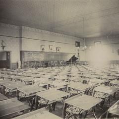 Platteville Normal School assembly room