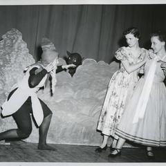 Manual Arts Players actresses on stage