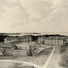 Refectory and Van Hise dormitories