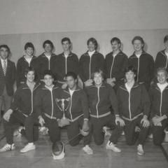 1983 Fencing team
