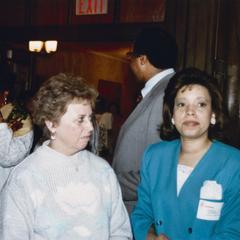 Candace McDowell at Multicultural Reception and Awards ceremony in 1990