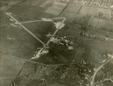 Aerial view of Racine Airport