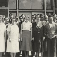 Cafeteria staff, 1932