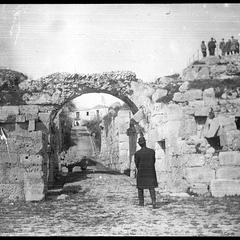 Sicily - Syracuse gateway to Roman ampitheater