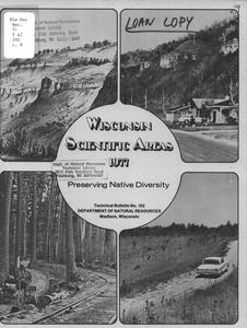 Wisconsin scientific areas 1977 : preserving native diversity