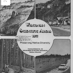 Wisconsin scientific areas 1977 : preserving native diversity
