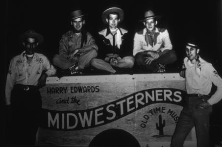 Harry Edwards and the Midwesterners (George Gilbertsen, Harry Edwards, Tex Falkenstein, Rollie Phillips, and Johnny Severson)