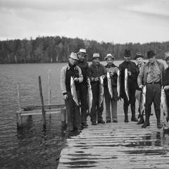 Governor Townsend (Indiana) fishing trip