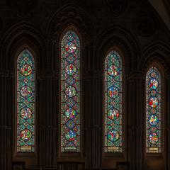 Hereford Cathedral Lady Chapel east windows
