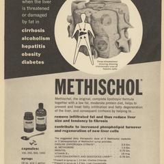 Methischol advertisement