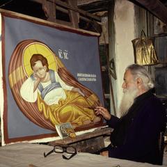 Father Meletios Painting