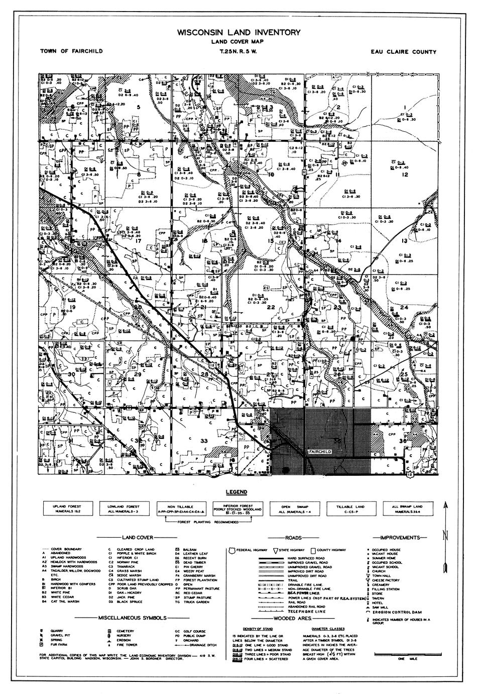 ‎Town of Fairchild UWDC UWMadison Libraries
