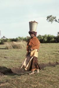 People of South Africa : Xhosa woman with bucket