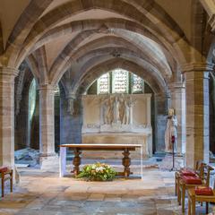 Hereford Cathedral crypt