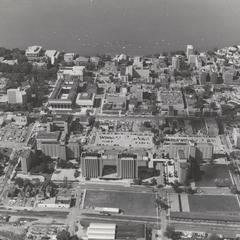 Aerial view of the University of Wisconsin-Madison campus