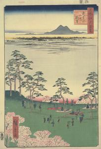 View to the North from Mt. Asuka, no. 17 from the series One-hundred Views of Famous Places in Edo
