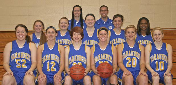 Women's basketball team photo, University of Wisconsin--Marshfield/Wood County, 2015