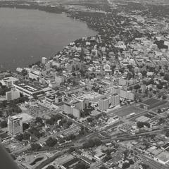 Aerial view of University of Wisconsin-Madison