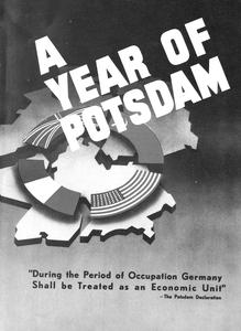 Ayear of Potsdam, the German economy since the surrender