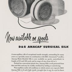 D&G Anacap Surgical Silk advertisement
