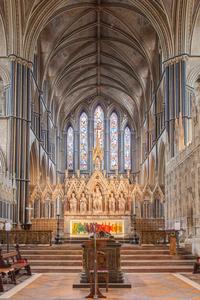 Worcester Cathedral interior chancel