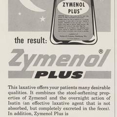 Zymenol advertisement