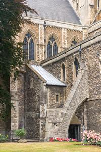 Rochester Cathedral exterior southwest transept