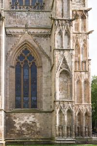 York Minster exterior northwest corner of nave