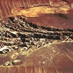 Aerial View of Basaltic Rock