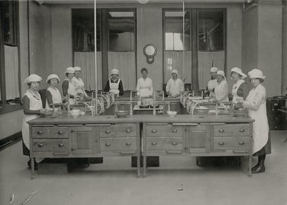 Home economics room in Old Main